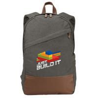 Just Build It | Building Blocks | Master Builder Cotton Canvas Backpack