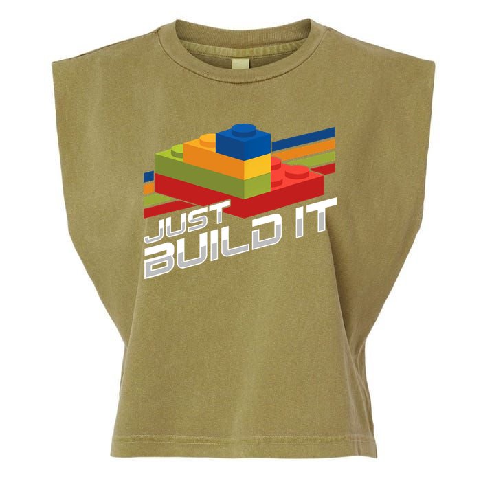 Just Build It | Building Blocks | Master Builder Garment-Dyed Women's Muscle Tee