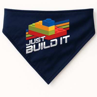 Just Build It | Building Blocks | Master Builder USA-Made Doggie Bandana