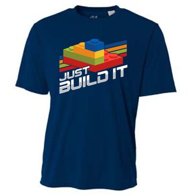 Just Build It | Building Blocks | Master Builder Cooling Performance Crew T-Shirt