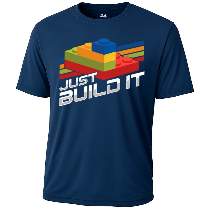 Just Build It | Building Blocks | Master Builder Cooling Performance Crew T-Shirt