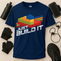 Just Build It | Building Blocks | Master Builder Cooling Performance Crew T-Shirt