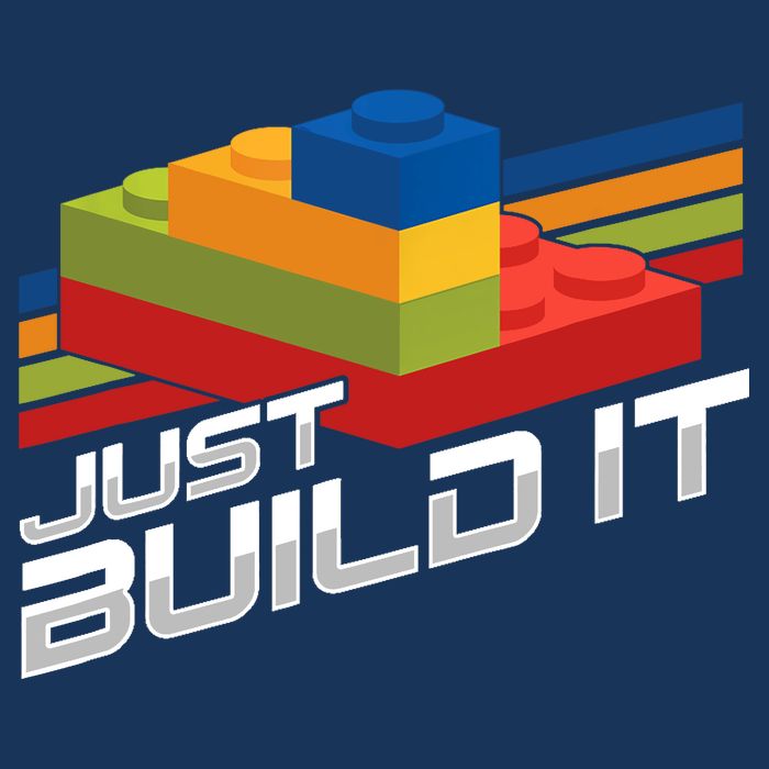Just Build It | Building Blocks | Master Builder Cooling Performance Crew T-Shirt