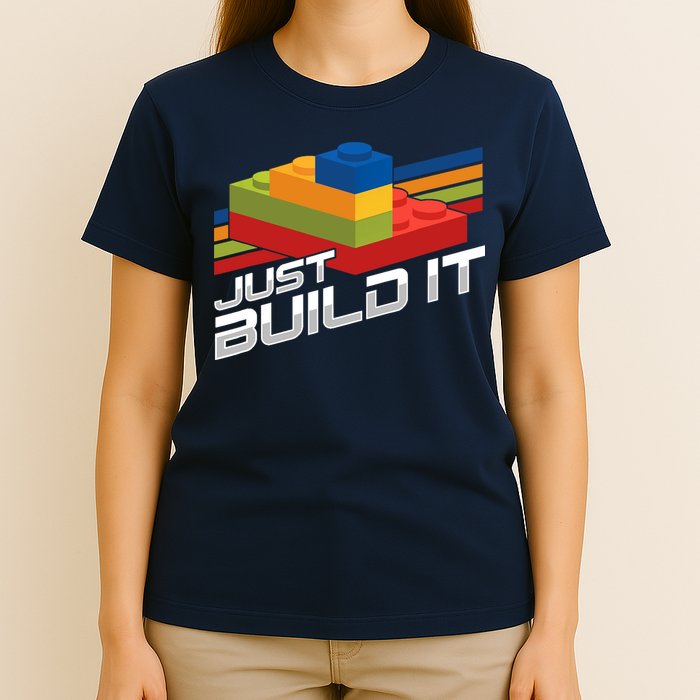 Just Build It | Building Blocks | Master Builder T-Shirt
