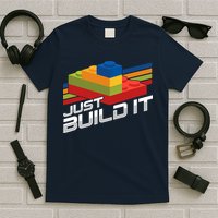 Just Build It | Building Blocks | Master Builder T-Shirt