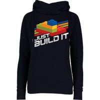 Just Build It | Building Blocks | Master Builder Womens Funnel Neck Pullover Hood