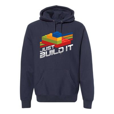 Just Build It | Building Blocks | Master Builder Premium Hoodie