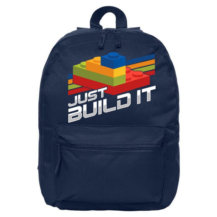 Just Build It | Building Blocks | Master Builder 16 in Basic Backpack
