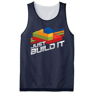 Just Build It | Building Blocks | Master Builder Mesh Reversible Basketball Jersey Tank