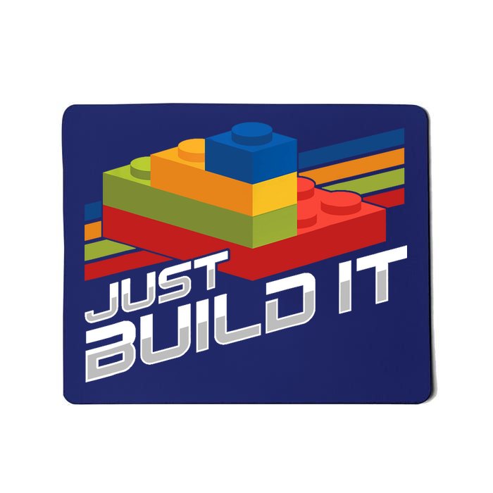 Just Build It | Building Blocks | Master Builder Mousepad
