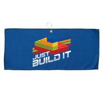 Just Build It | Building Blocks | Master Builder Large Microfiber Waffle Golf Towel