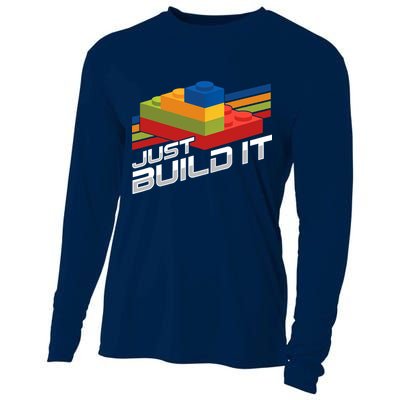 Just Build It | Building Blocks | Master Builder Cooling Performance Long Sleeve Crew