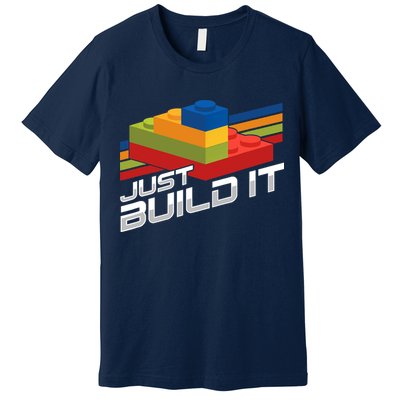Just Build It | Building Blocks | Master Builder Premium T-Shirt