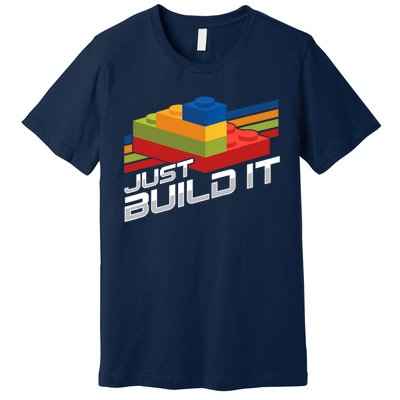 Just Build It | Building Blocks | Master Builder Premium T-Shirt