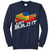 Just Build It | Building Blocks | Master Builder Tall Sweatshirt