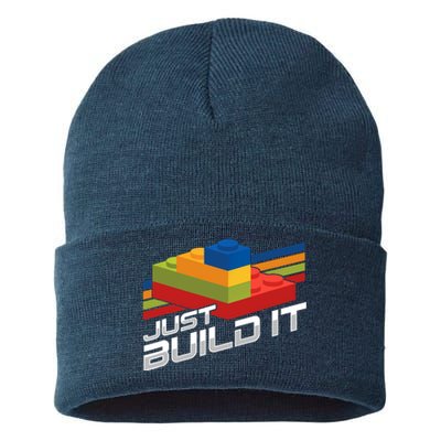 Just Build It | Building Blocks | Master Builder Sustainable Knit Beanie