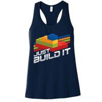 Just Build It | Building Blocks | Master Builder Womens Tank Top