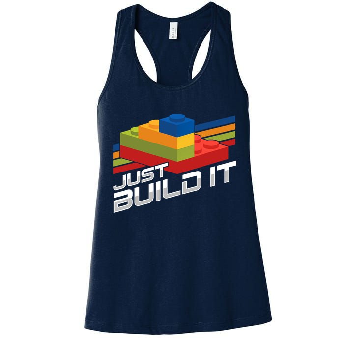 Just Build It | Building Blocks | Master Builder Womens Tank Top