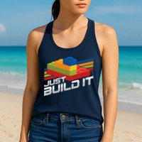 Just Build It | Building Blocks | Master Builder Womens Tank Top