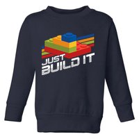 Just Build It | Building Blocks | Master Builder Toddler Sweatshirt