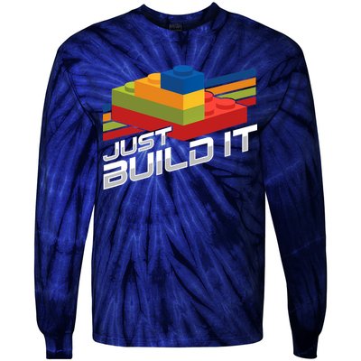 Just Build It | Building Blocks | Master Builder Tie-Dye Long Sleeve Shirt