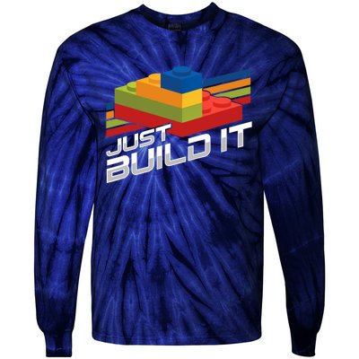 Just Build It | Building Blocks | Master Builder Tie-Dye Long Sleeve Shirt