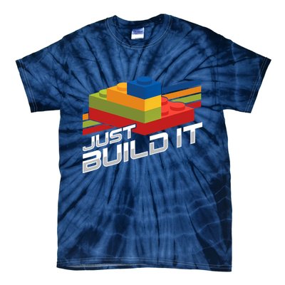 Just Build It | Building Blocks | Master Builder Tie-Dye T-Shirt