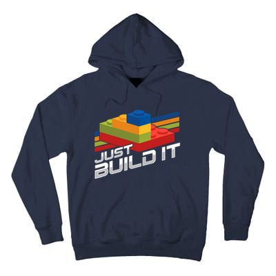 Just Build It | Building Blocks | Master Builder Tall Hoodie