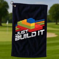 Just Build It | Building Blocks | Master Builder Golf Towel