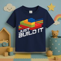 Just Build It | Building Blocks | Master Builder Toddler T-Shirt