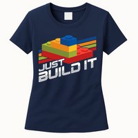 Just Build It | Building Blocks | Master Builder Womens T-Shirt