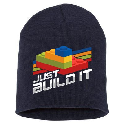 Just Build It | Building Blocks | Master Builder Short Acrylic Beanie