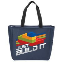 Just Build It | Building Blocks | Master Builder Zip Tote Bag