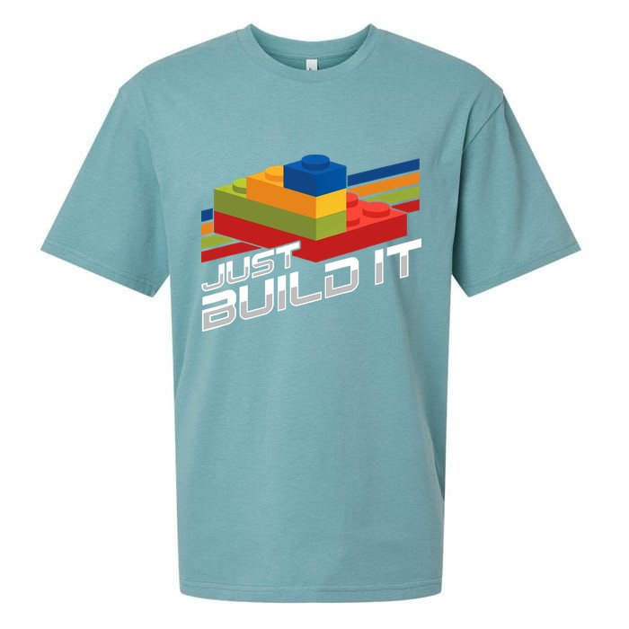 Just Build It | Building Blocks | Master Builder Sueded Cloud Jersey T-Shirt