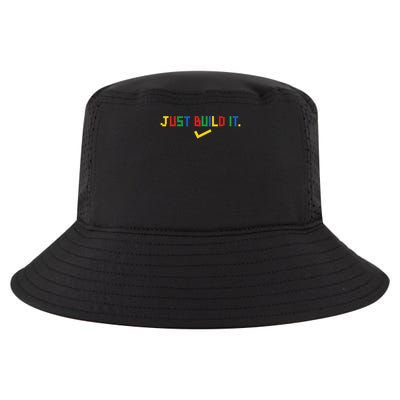 Just Build It Master Builder Building Block Cool Comfort Performance Bucket Hat