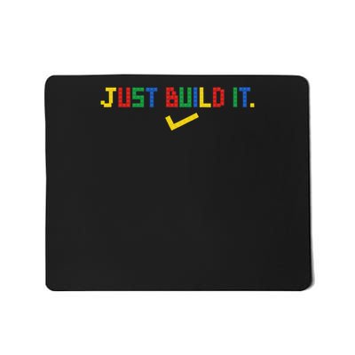 Just Build It Master Builder Building Block Mousepad