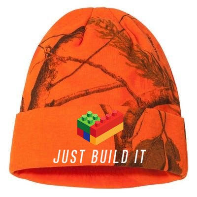 Just Build It Building Toy Blocks Bricks Kati Licensed 12" Camo Beanie