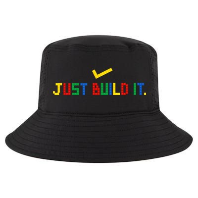 Just Build It Master Builder Building Block Cool Comfort Performance Bucket Hat