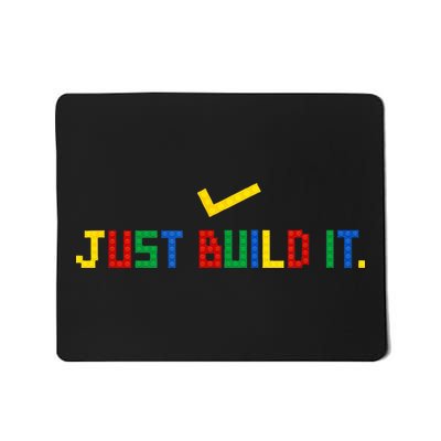 Just Build It Master Builder Building Block Mousepad
