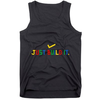 Just Build It Master Builder Building Block Tank Top