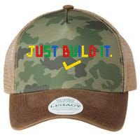 Just Build It Master Builder Building Block Legacy Tie Dye Trucker Hat