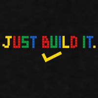 Just Build It Master Builder Building Block Ladies PosiCharge Tri-Blend Wicking Tank