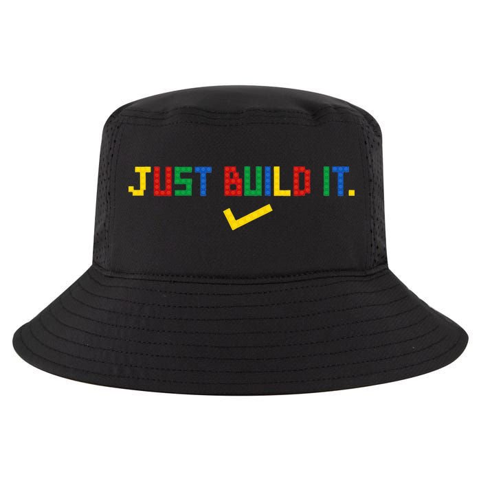 Just Build It Master Builder Building Block Cool Comfort Performance Bucket Hat
