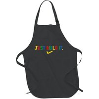 Just Build It Master Builder Building Block Full-Length Apron With Pockets