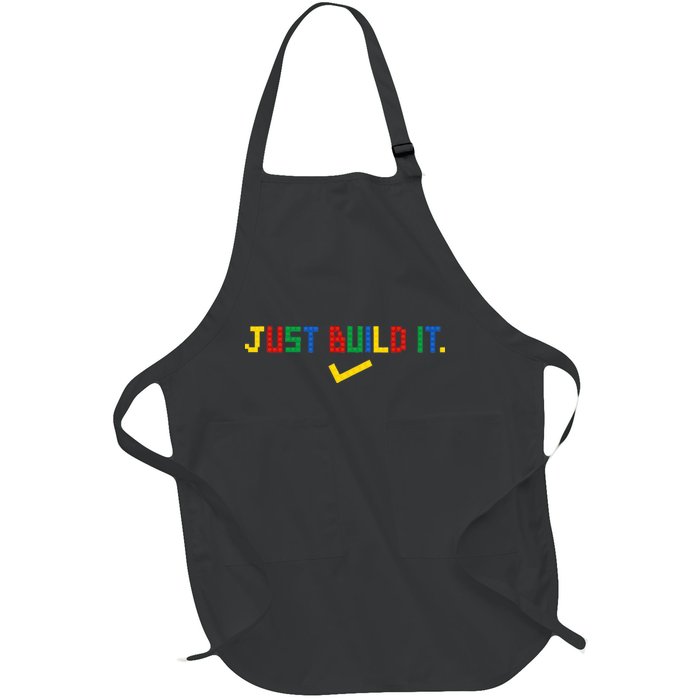 Just Build It Master Builder Building Block Full-Length Apron With Pockets