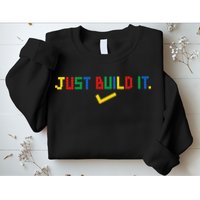 Just Build It Master Builder Building Block Sweatshirt