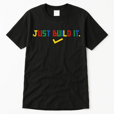 Just Build It Master Builder Building Block Tall T-Shirt