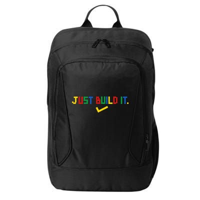 Just Build It Master Builder Building Block City Backpack