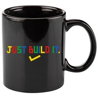 Just Build It Master Builder Building Block 11oz C Handle Ceramic Mug