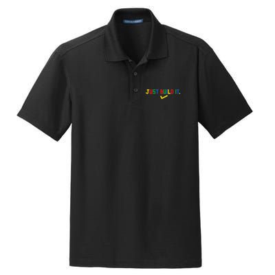 Just Build It Master Builder Building Block Dry Zone Grid Polo
